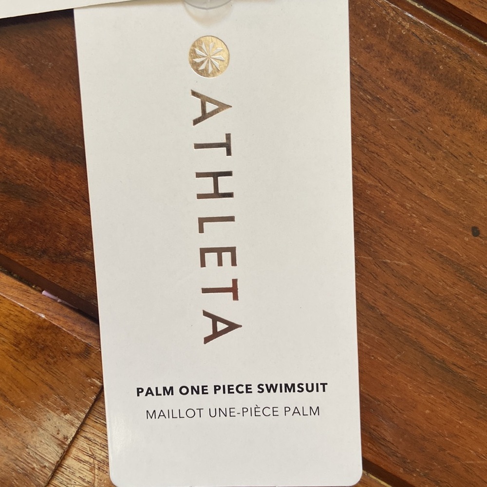 Athleta Sage Green Women's One Piece Swimsuit - Picture 8 of 11